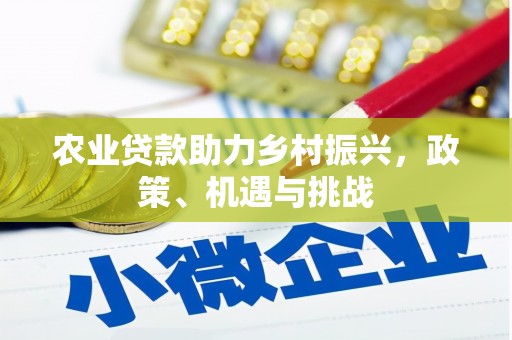 遵化市农业贷款助力乡村振兴，政策、机遇与挑战