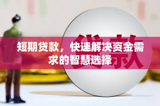 遵化市短期贷款，快速解决资金需求的智慧选择