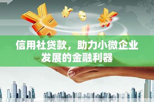 遵化市信用社贷款，助力小微企业发展的金融利器