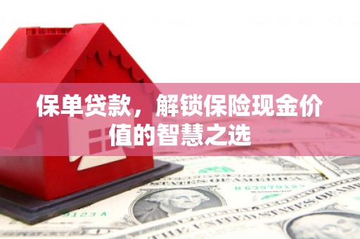 遵化市保单贷款，解锁保险现金价值的智慧之选