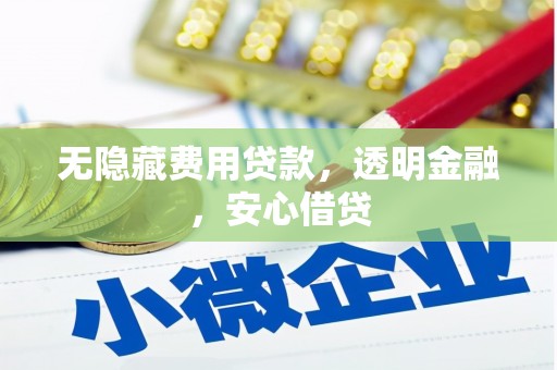 遵化市无隐藏费用贷款，透明金融，安心借贷