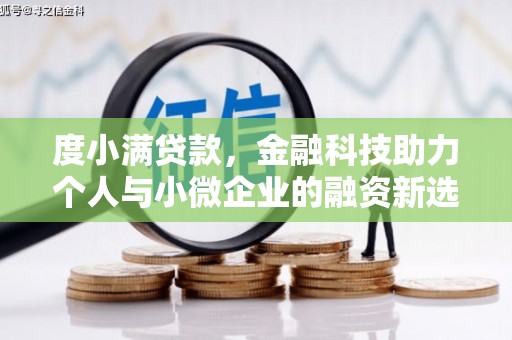 遵化市度小满贷款，金融科技助力个人与小微企业的融资新选择