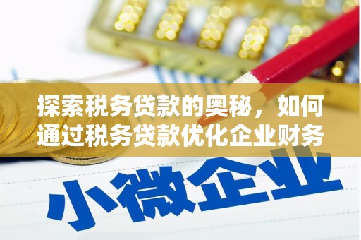 遵化市探索税务贷款的奥秘，如何通过税务贷款优化企业财务