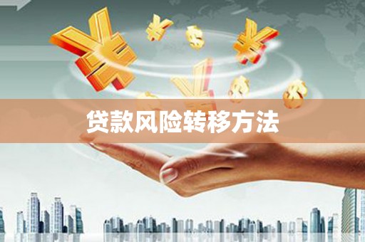 遵化市贷款风险转移方法