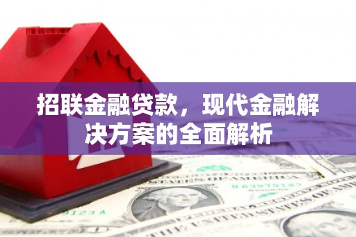 遵化市招联金融贷款，现代金融解决方案的全面解析