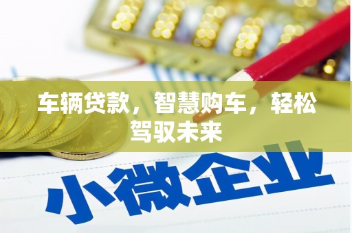 遵化市车辆贷款，智慧购车，轻松驾驭未来